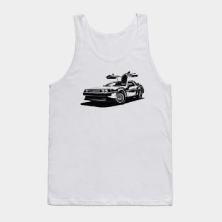 Back to the Future - DMC DeLorean Tank Top